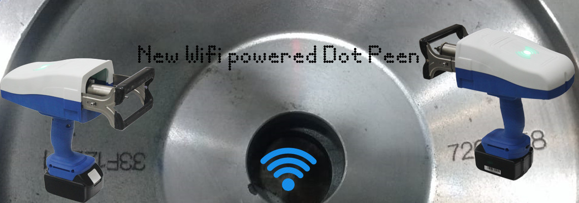 New Wifi Powered Dot Peen Marking Equipment (slider banner image)